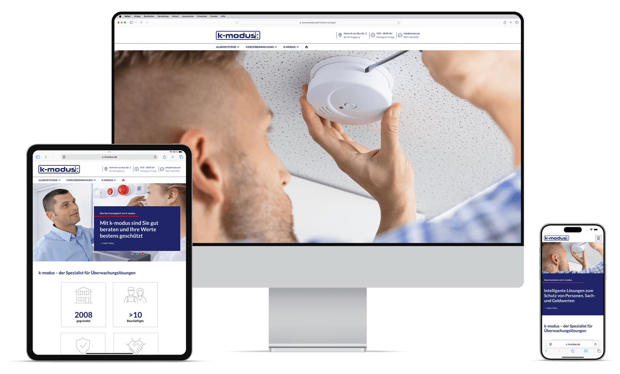 BSSTUDIO Homepage Programmierung K-Modus Augsburg